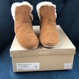New in box - Madewell slipper booties